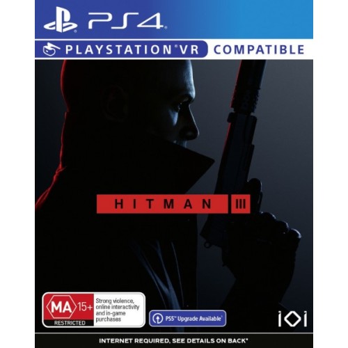 Hitman 3 PS4 VR Compatible 